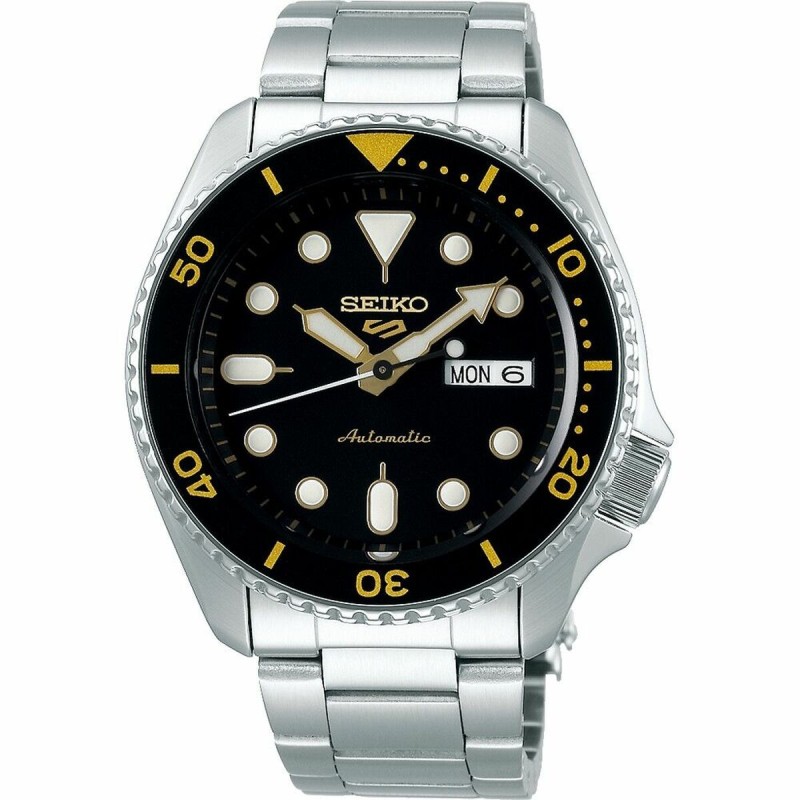 Orologio Uomo Seiko SRPD57K1 Nero Orologio Uomo Seiko SRPD57K1 Nero