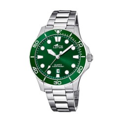 Orologio Uomo Lotus 18759/2 Verde Argentato