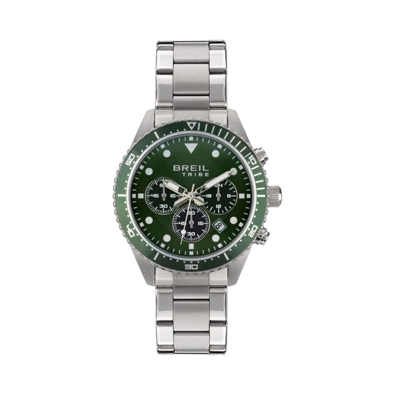 Orologio Unisex Breil EW0638 Verde Argentato Orologio Unisex Breil EW0638 Verde Argentato