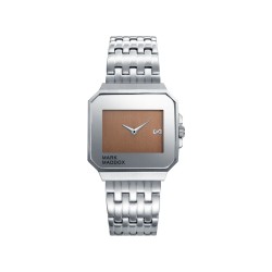 Orologio Unisex Mark Maddox HM7113-40 Argentato (Ø 40 mm)