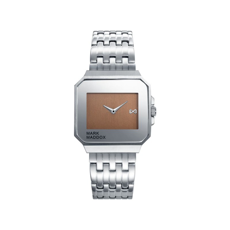 Orologio Unisex Mark Maddox HM7113-40 Argentato (Ø 40 mm) Orologio Unisex Mark Maddox HM7113-40 Argentato (Ø 40 mm)