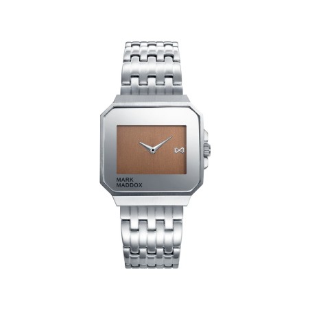 Orologio Unisex Mark Maddox HM7113-40 Argentato (Ø 40 mm)