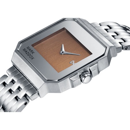 Orologio Unisex Mark Maddox HM7113-40 Argentato (Ø 40 mm)