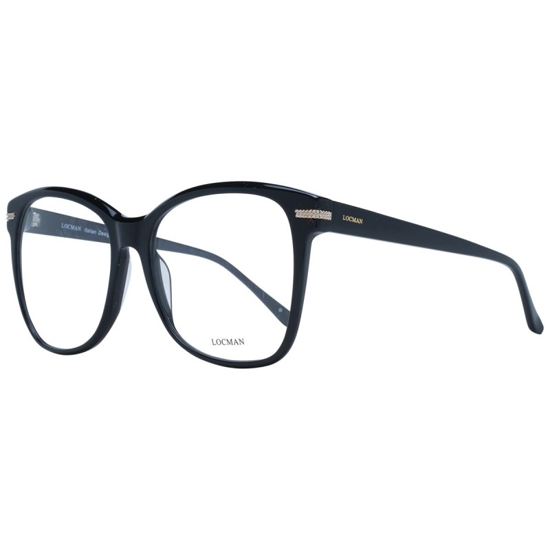 Montatura per Occhiali Donna Locman LOCV018 57BLK Montatura per Occhiali Donna Locman LOCV018 57BLK