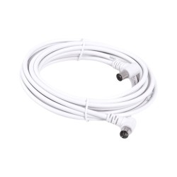 Cavo Coassiale Antenna TV Axil MP0705C Bianco 5 m