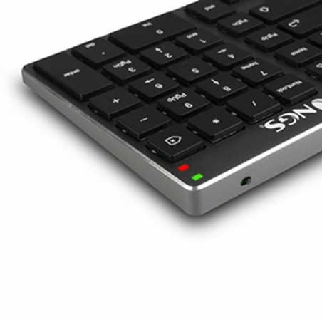 Tastiera NGS FORTUNE-BT ESPAÑOL Grigio Qwerty in Spagnolo