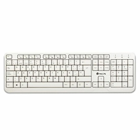 Tastiera NGS Spike Bianco Qwerty in Spagnolo