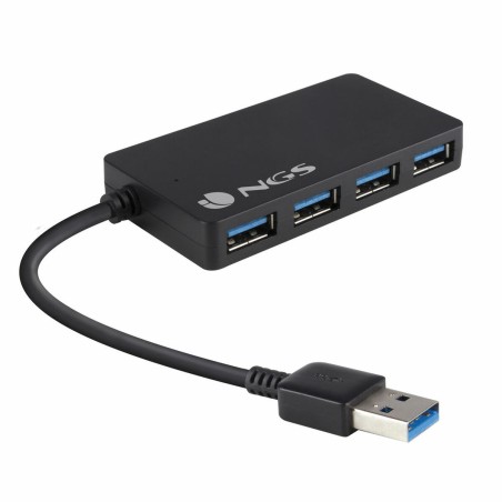 Hub USB 4 Porte NGS iHub 3.0 Nero