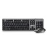 Tastiera e Mouse Wireless NGS IDOL KIT Qwerty in Spagnolo