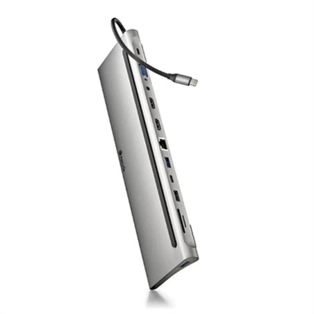 Hub USB NGS WONDERDOCK12 Grigio Argentato