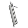Hub USB NGS WONDERDOCK12 Grigio Argentato