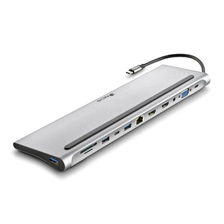 Hub USB NGS WONDERDOCK12 Grigio Argentato