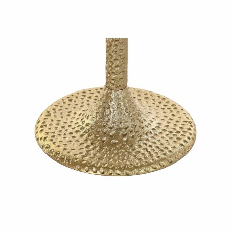 Tavolino Aggiuntivo DKD Home Decor Bianco Dorato 40 x 40 x 61 cm
