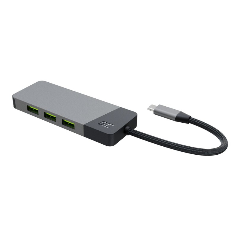 Dockstation Green Cell HUBGC01 Argentato Dockstation Green Cell HUBGC01 Argentato