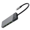 Dockstation Green Cell HUBGC01 Argentato