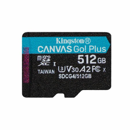 Scheda Di Memoria Micro SD con Adattatore Kingston SDCG4/512GB 512 GB