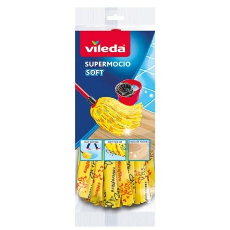 Mocio Vileda Supermocio Soft Giallo Nero