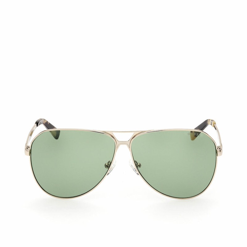 Occhiali da sole Uomo Guess Dorato Ø 61 mm Occhiali da sole Uomo Guess Dorato Ø 61 mm