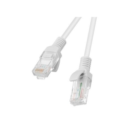 Cavo di Rete Rigido UTP Categoria 5e Lanberg PCU5-20CC-0025-S Bianco 25 cm