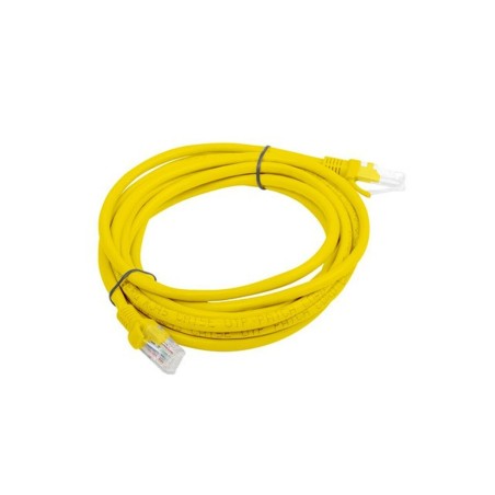 Cavo di Rete Rigido UTP Categoria 5e Lanberg PCU5-20CC-0300-Y Giallo 3 m
