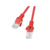 Cavo di Rete Rigido UTP Categoria 5e Lanberg PCU5-20CC-0300-R Rosso 3 m