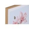 Quadro Home ESPRIT Fiori Shabby Chic 30 x 1,8 x 40 cm (4 Unità)