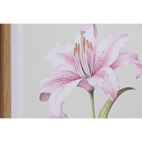 Quadro Home ESPRIT Fiori Shabby Chic 30 x 1,8 x 40 cm (4 Unità)