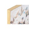 Quadro Home ESPRIT Azzurro Bianco Beige Romantico Vaso 60 x 3,5 x 60 cm (2 Unità)