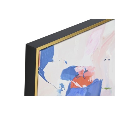 Quadro Home ESPRIT Astratto Città 122,5 x 3,5 x 82,5 cm (2 Unità)