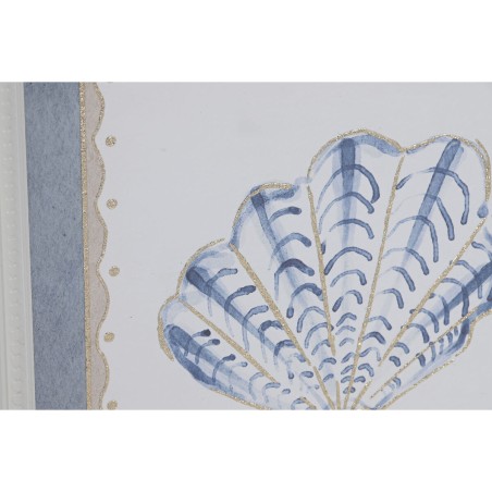 Quadro Home ESPRIT Azzurro Crema 30 x 3 x 40 cm (3 Unità)
