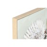 Quadro Home ESPRIT Giallo Bianco Rosso Verde Cottage 83 x 4,5 x 83 cm (2 Unità)