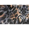 Quadro Home ESPRIT Nero Dorato Leopardo Coloniale Laccato 50 x 3,5 x 70 cm (2 Unità)