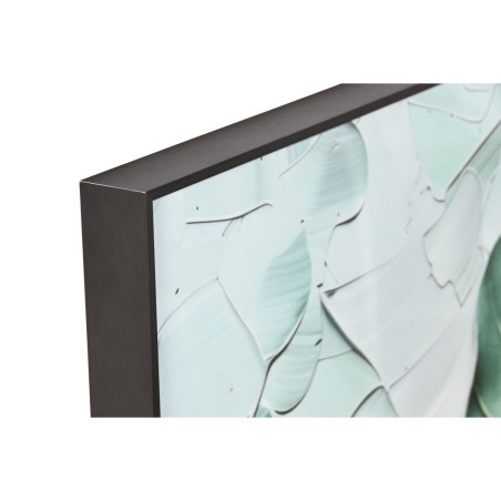 Quadro Home ESPRIT Verde Palme Tropicale 80 x 3,5 x 120 cm (2 Unità)