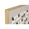 Quadro Home ESPRIT Bianco Beige Dorato Moderno Città 90 x 3,5 x 120 cm (2 Unità)