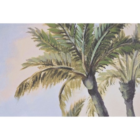 Quadro Home ESPRIT Azzurro Verde Spiaggia Mediterraneo 80 x 3 x 80 cm (2 Unità)