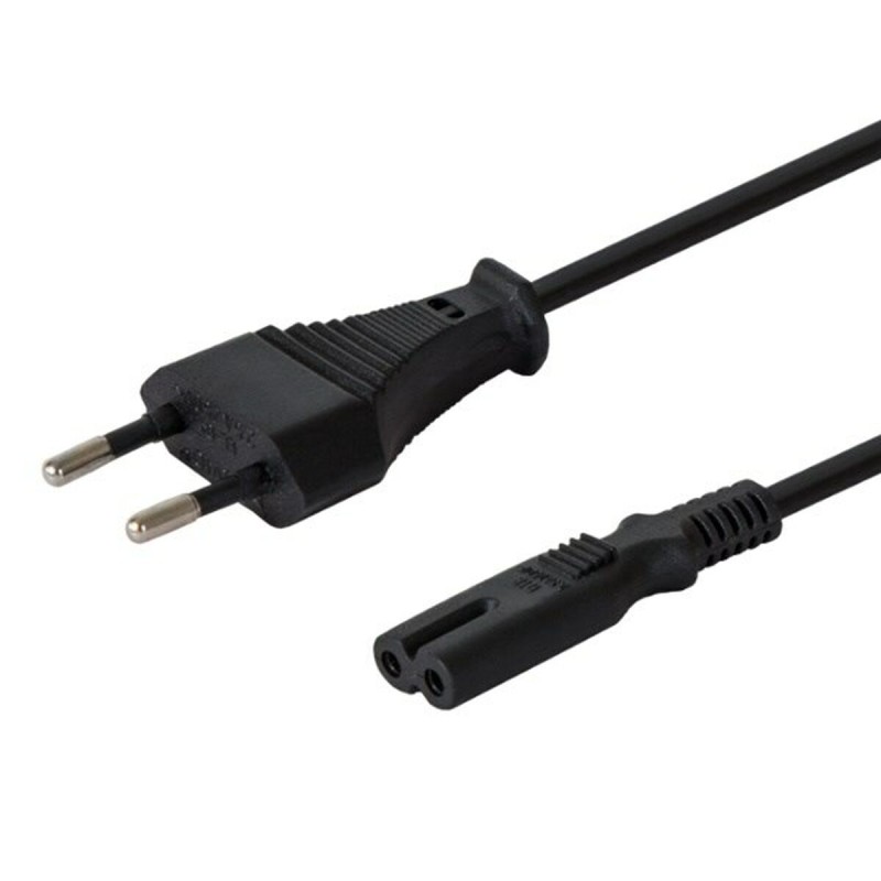 Cavo di Alimentazione Savio CL-100 Nero IEC C7 1,8 m Cavo di Alimentazione Savio CL-100 Nero IEC C7 1,8 m