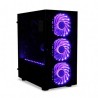 Case computer desktop Micro ATX Ibox PASSION V4 Nero Multicolore