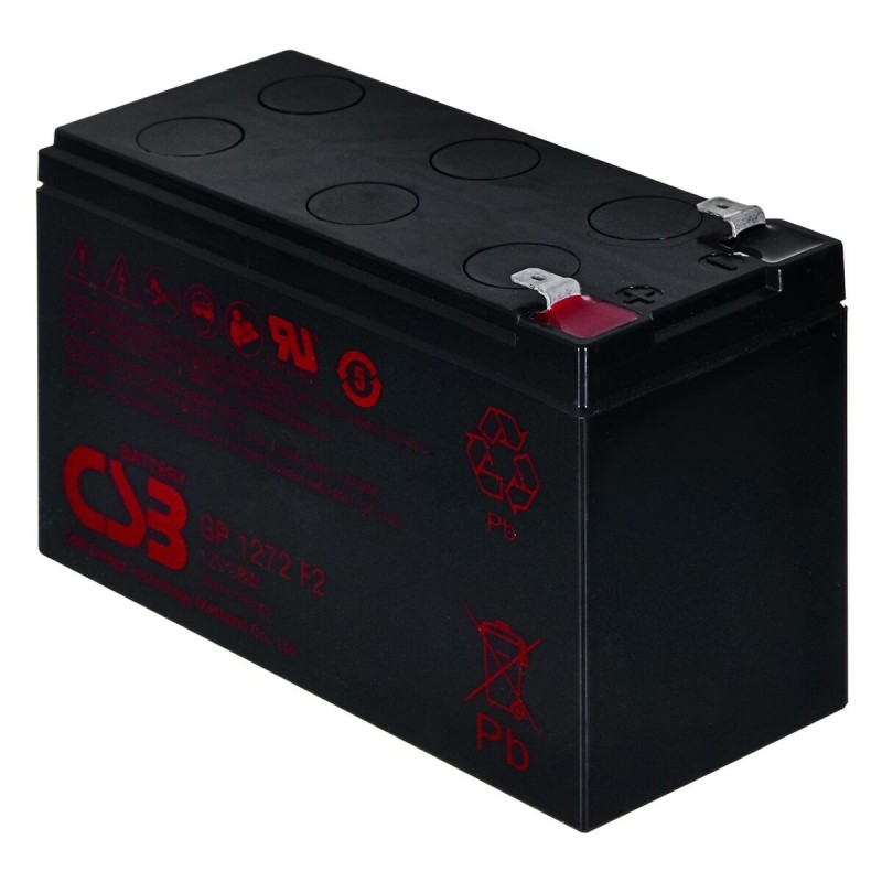 Batteria per Gruppo di Continuità UPS HITACHI CSB GP1272 F2 72 Ah 12 V Batteria per Gruppo di Continuità UPS HITACHI CSB GP1272 F2 72 Ah 12 V