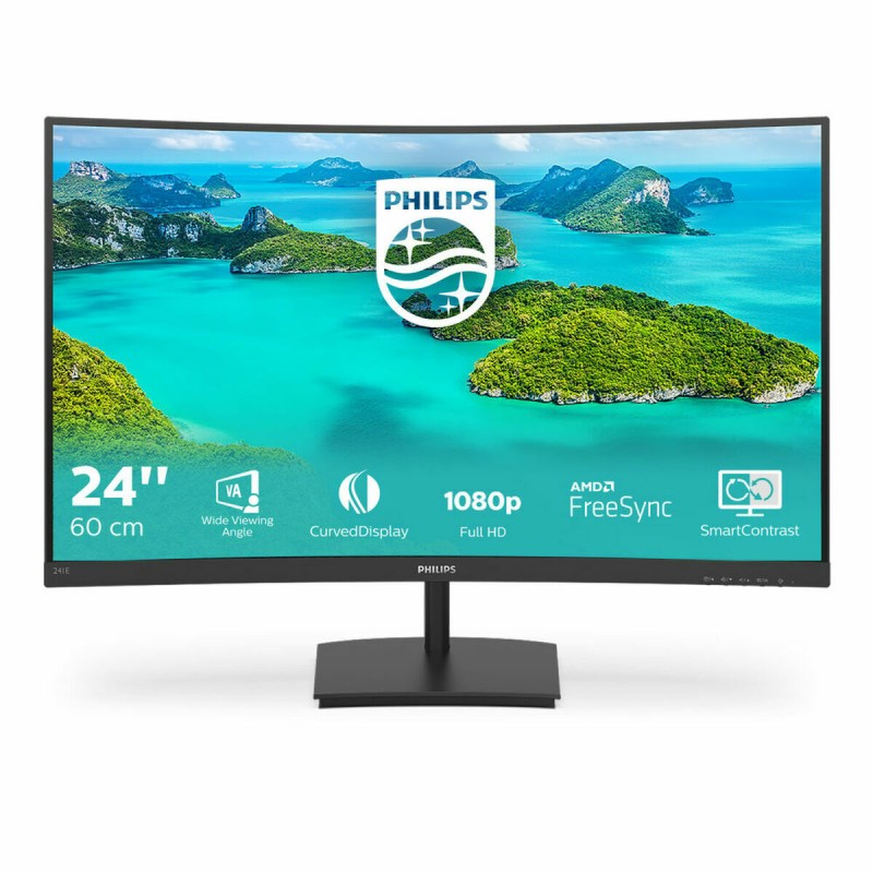 Monitor Philips 241E1SCA/00 FHD LCD Full HD 23,6" 75 Hz Monitor Philips 241E1SCA/00 FHD LCD Full HD 23,6" 75 Hz