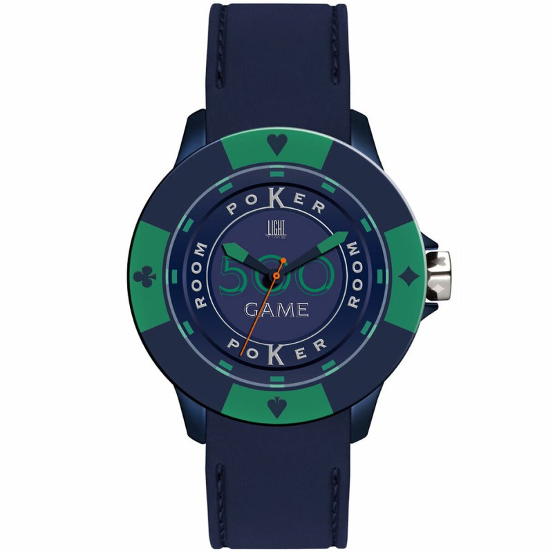 Orologio Unisex Light Time POKER (Ø 41 mm) Orologio Unisex Light Time POKER (Ø 41 mm)