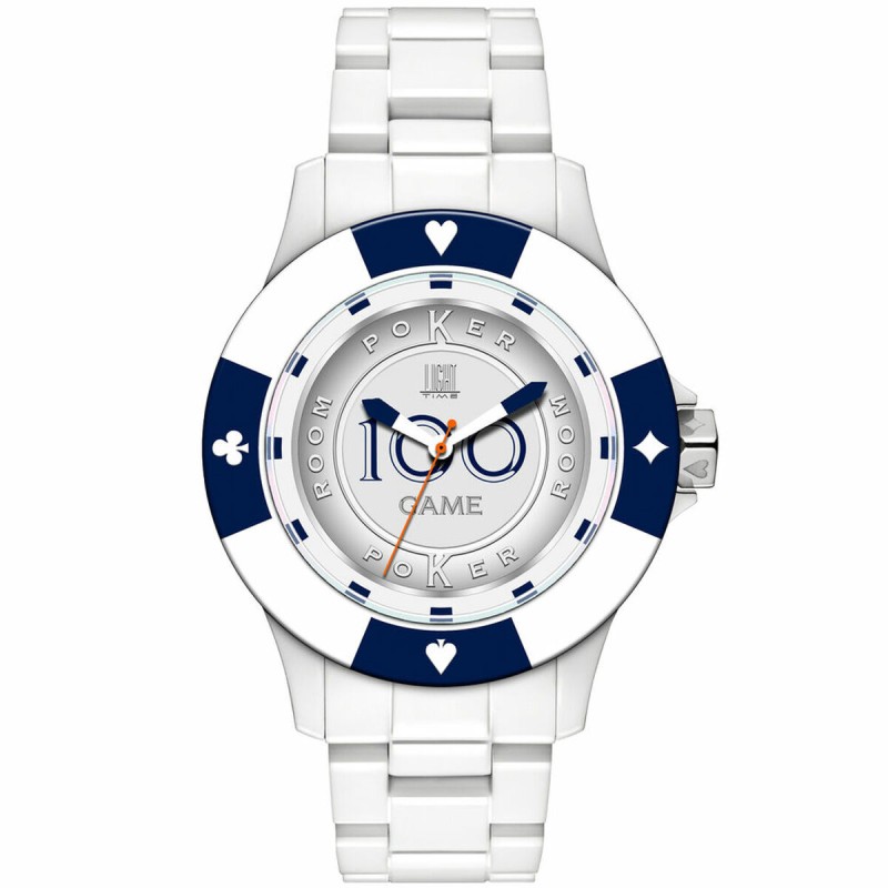 Orologio Unisex Light Time POKER (Ø 41 mm) Orologio Unisex Light Time POKER (Ø 41 mm)