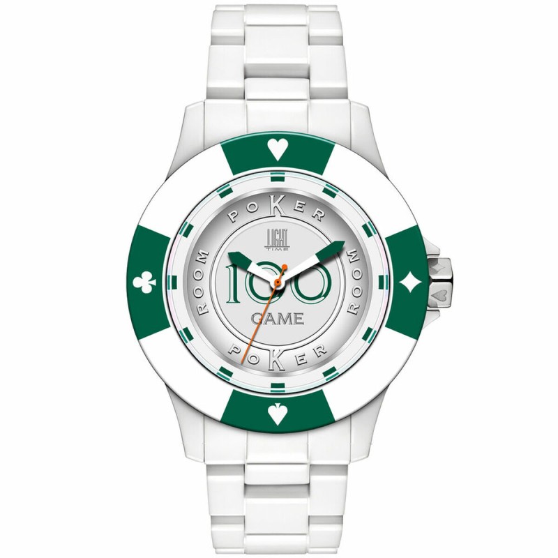 Orologio Unisex Light Time POKER (Ø 41 mm) Orologio Unisex Light Time POKER (Ø 41 mm)