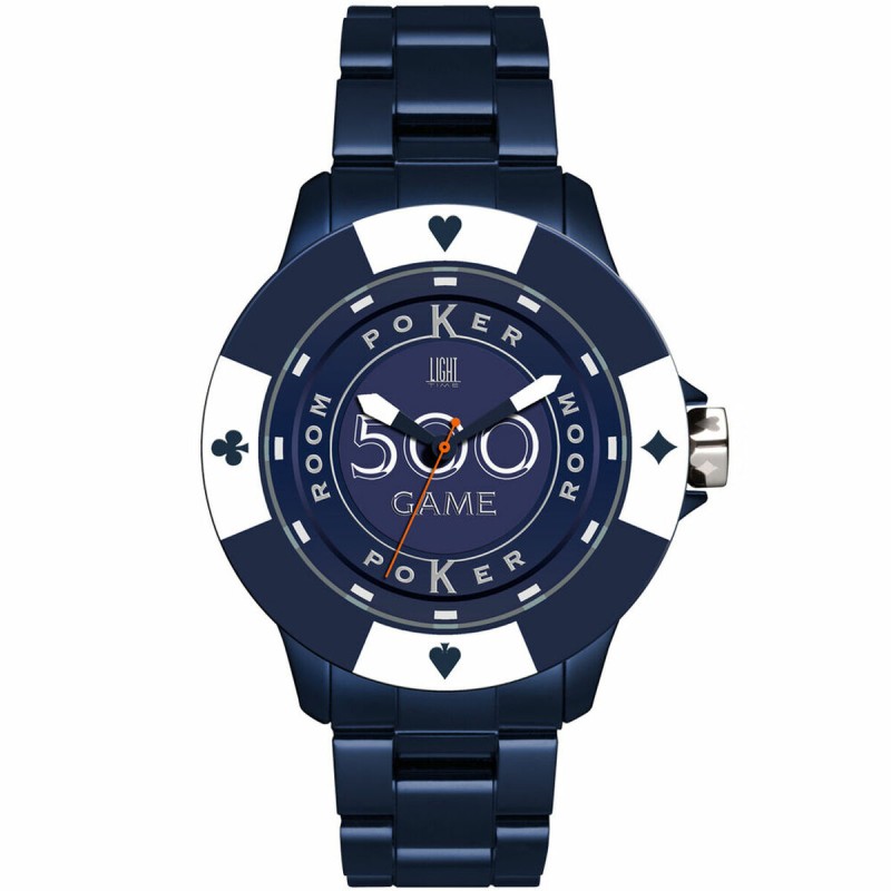 Orologio Unisex Light Time POKER (Ø 41 mm) Orologio Unisex Light Time POKER (Ø 41 mm)