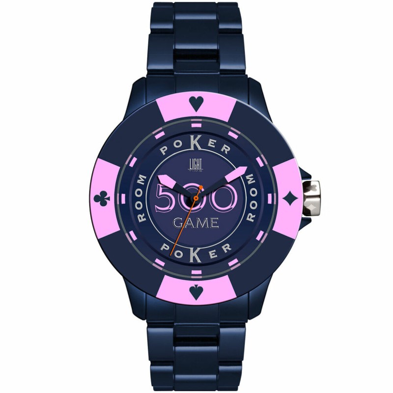 Orologio Unisex Light Time POKER (Ø 41 mm) Orologio Unisex Light Time POKER (Ø 41 mm)