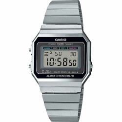 Orologio Unisex Casio VINTAGE Nero Argentato (Ø 36 mm) (Ø 35,5 mm) (Ø 35 mm)