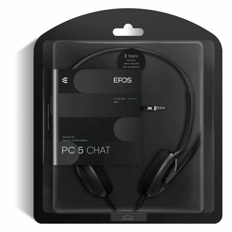 Auricolari con Microfono Epos PC5 Nero