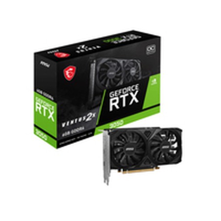 Scheda Grafica MSI VENTUS 2X E Nvidia GeForce RTX 3050 6 GB GDDR6