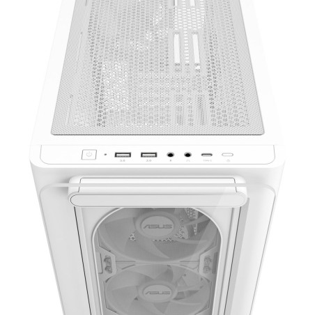 Case computer desktop ATX Asus 90DC00K3-B19010 Bianco Multicolore