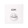 Applique da Parete EDM 32535 polipropilene A 10 W 750 Lm Bianco Esterno (4000 K)