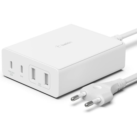 Dockstation Belkin WCH010VFWH Bianco 108 W (1 Unità)